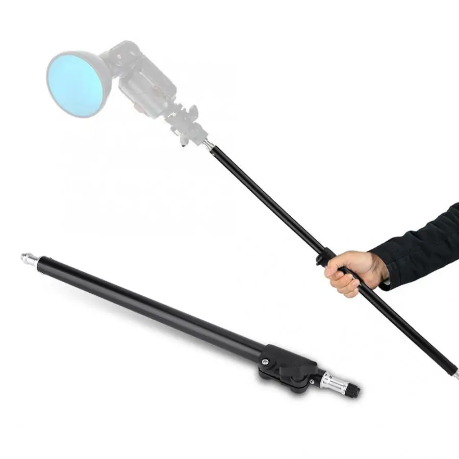 Photography Studio 4574cm Adjustable Extension Rod Stick Pole For
