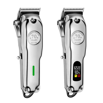 

Barber Shop Powerful Cutter Hair Cutting Machine Haircut Cordless Hair Clipper Hair Trimmer 100-240V Cut Electric Rechargeable