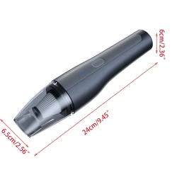 120w 9000pa sem fio mini aspirador de pó portátil usb recarregável sem fio carro aspirador para escritório em casa suv carro dropship