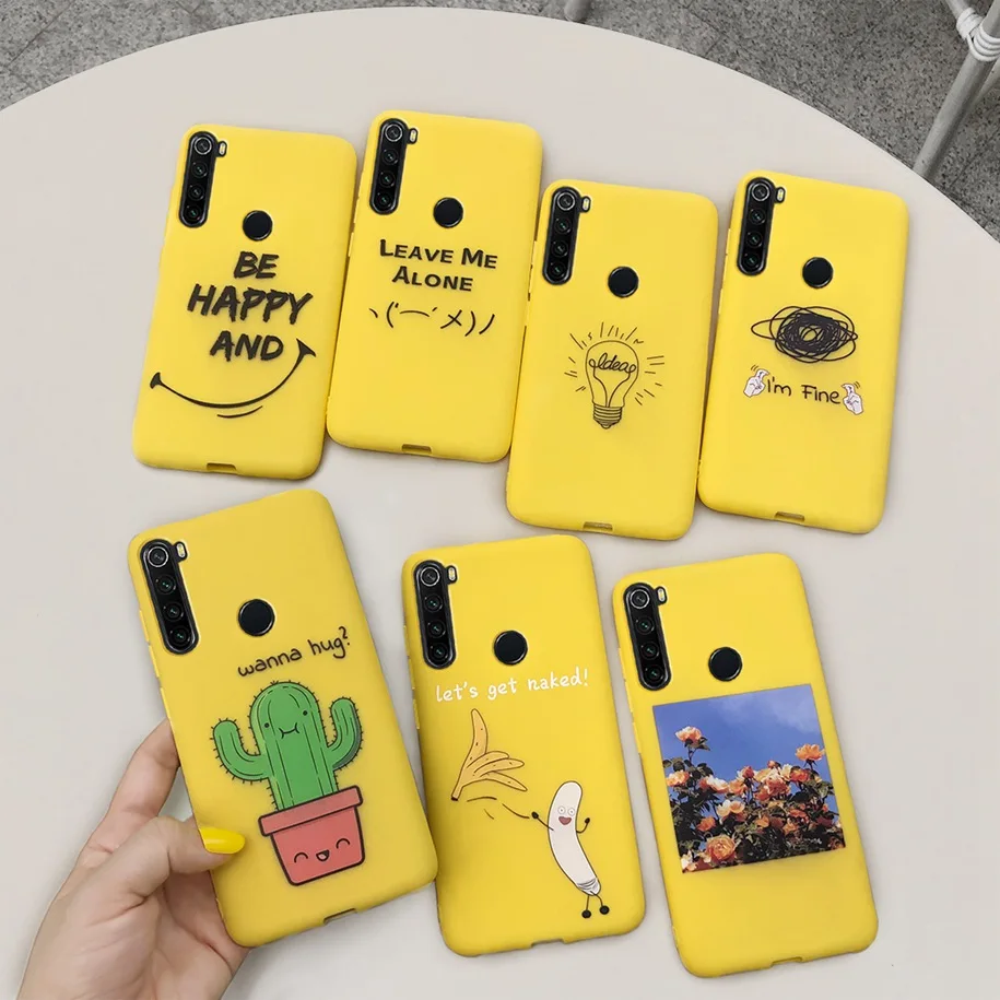 Чехол для телефона Xiaomi Redmi Note 8 Pro чехол силиконовая матовая задняя крышка Coque Note8 8T