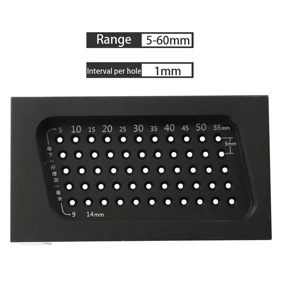 

Scriber Carpentry Marking Ruler Hole Aluminum Alloy T Type Woodworking Punching Scriber Hole Crossed Gauge Measuring Feet Tool