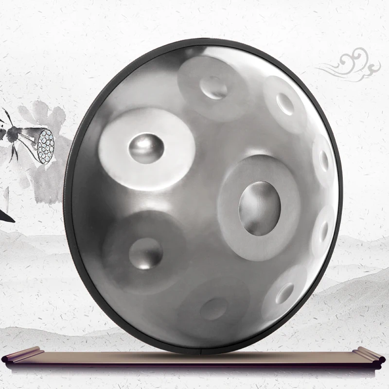 

Handmade Handpan Instrumento Antique F major D Minor Hand Drum 9 Notes Music Hand pan Drums Percussion Musical Instruments 440hz