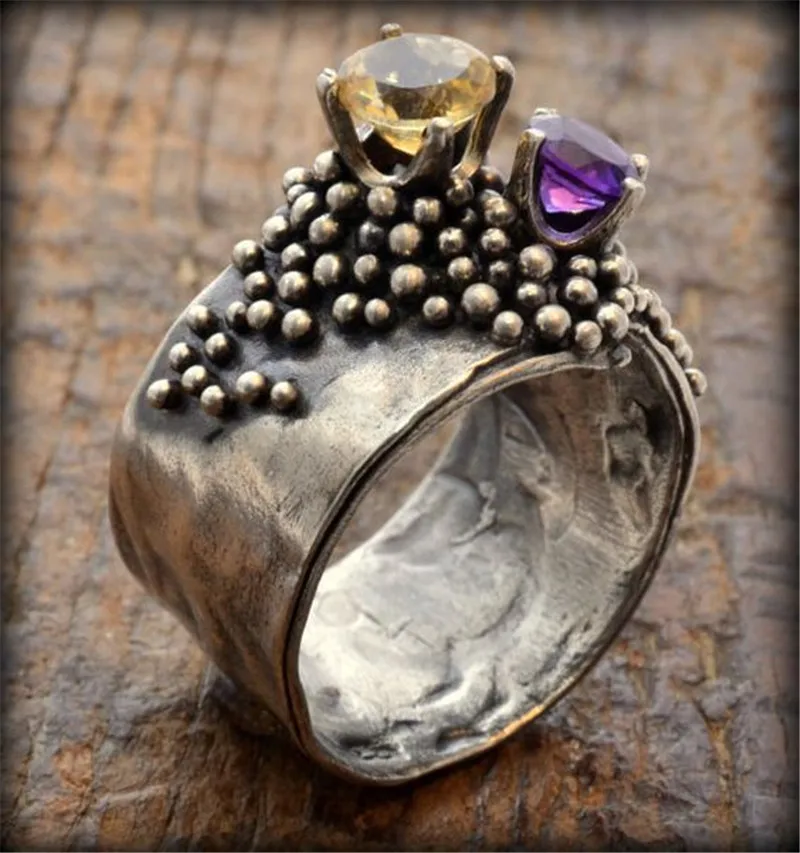 Турецкие ювелирные изделия, розовые винтажные большие обручальные кольца для женщин, Покрытые Черной мозаикой, хрустальные золотые рыбки, модные подарки для любви O5T245