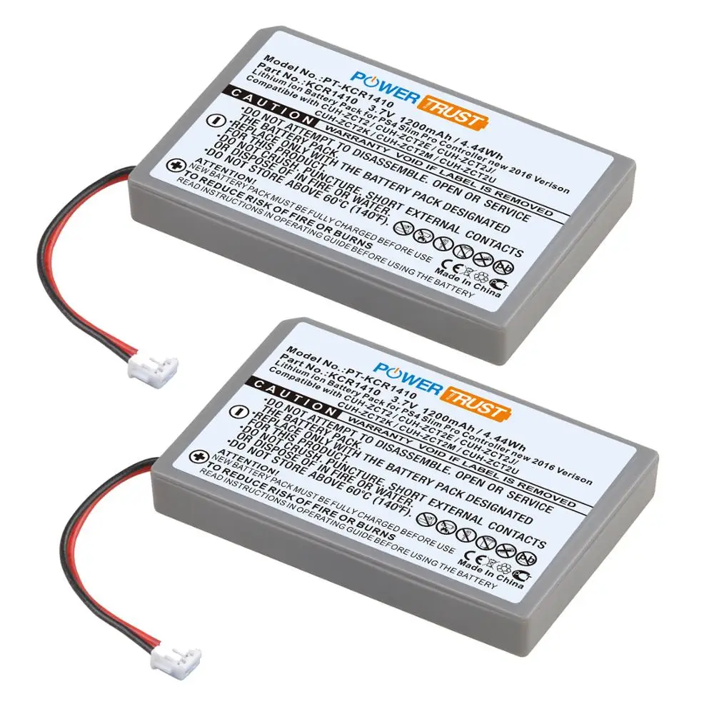 KCR1410 Battery for Sony PS4 Pro Slim Pro Controller New 2016 Verison CUH-ZCT2 CUH-ZCT2E CUH-ZCT2J CUH-ZCT2K CUH-ZCT2M CUH-ZCT2U