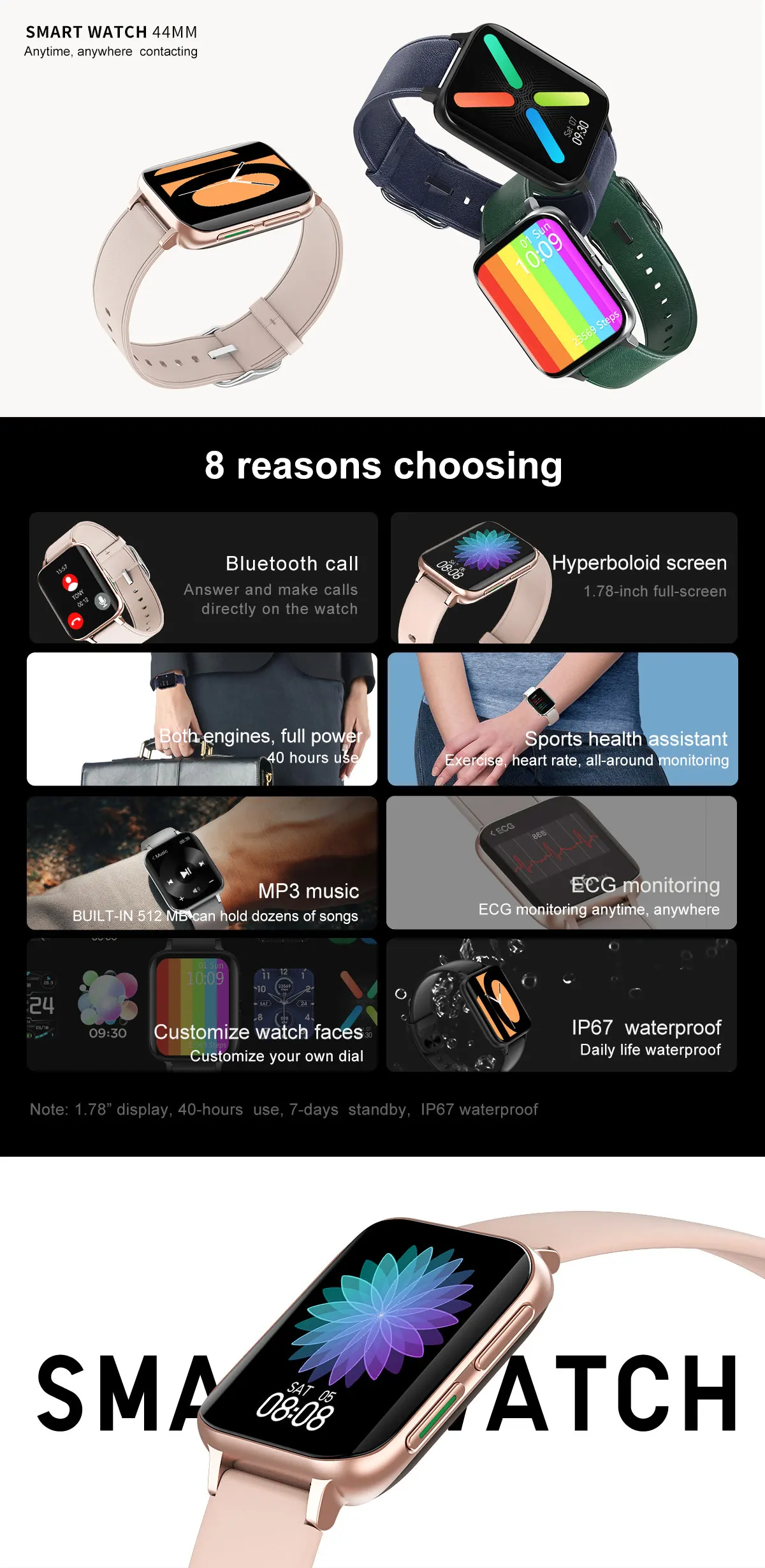Cheap Pulseiras inteligentes