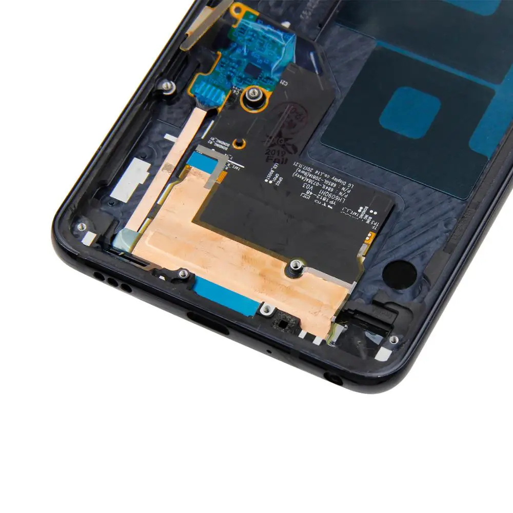 Для 6," LG G7 ThinQ G710 G710EM G710PM G710VMP ЖК-дисплей дигитайзер экран Сенсорная панель датчик в сборе с рамкой+ Инструменты