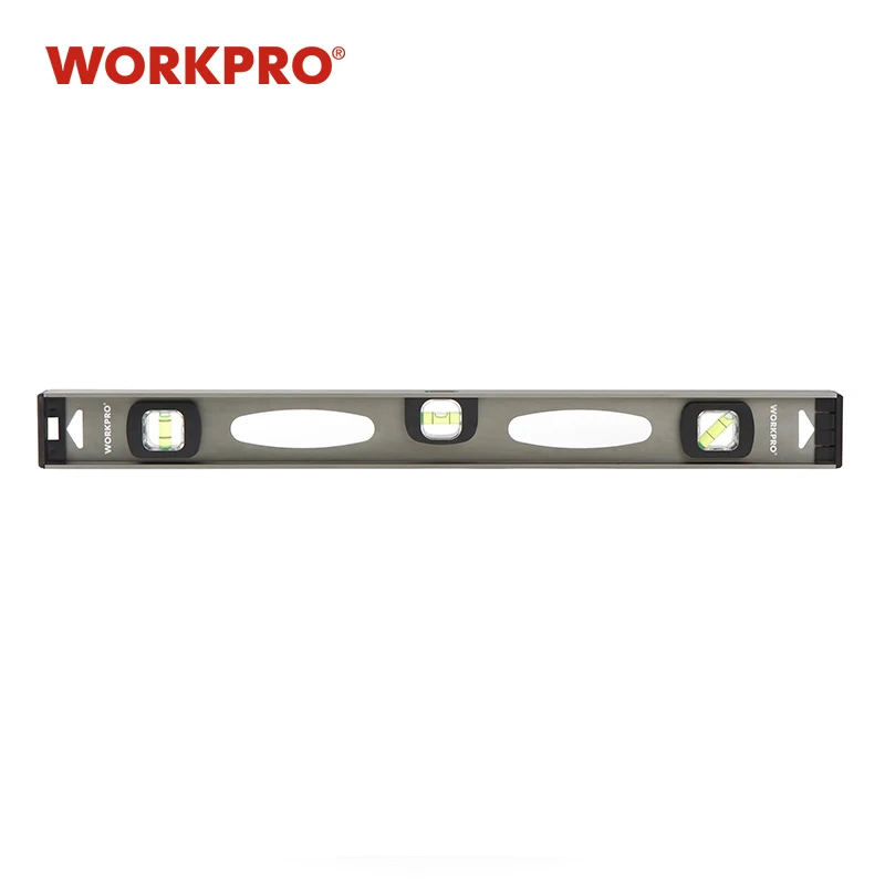Спиртовой уровень WORKPRO 24 дюйма пузырьковый в алюминиевой рамке|Приборы для