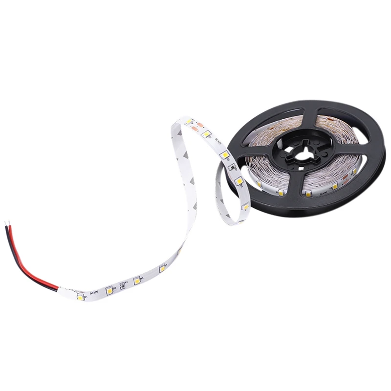 

OPOWAY Flexible Led Strip Light 300 LED 3528 SMD Warm White 3100K LED Ribbon 5 Meter or 16 Feet,12 Volt 24 Watt-ABUX