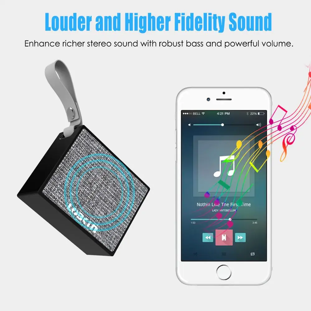 Lobkin Bluetooth portable Home System outdoor IPX6