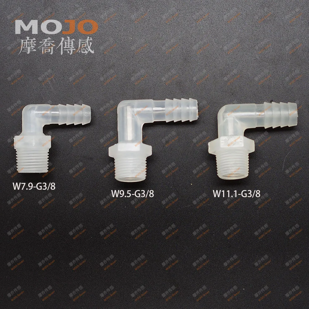 

2020 Free shipping MJ-W7.9-G3/8 10 pieces Elbow male thread nipple connector
