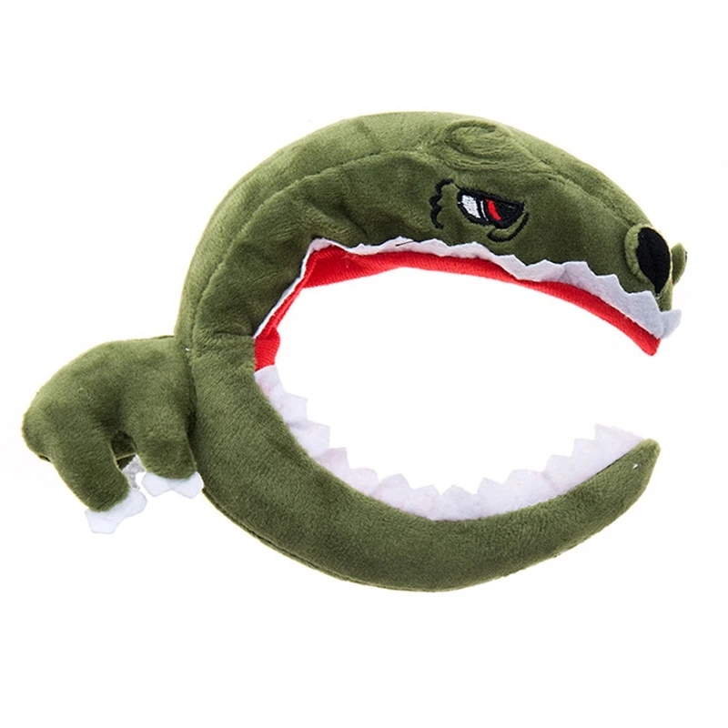 Милая Акула динозавр животное плюшевый обруч для волос орнамент повязка на голову в виде животного головные повязки фото-реквизит аксессуары