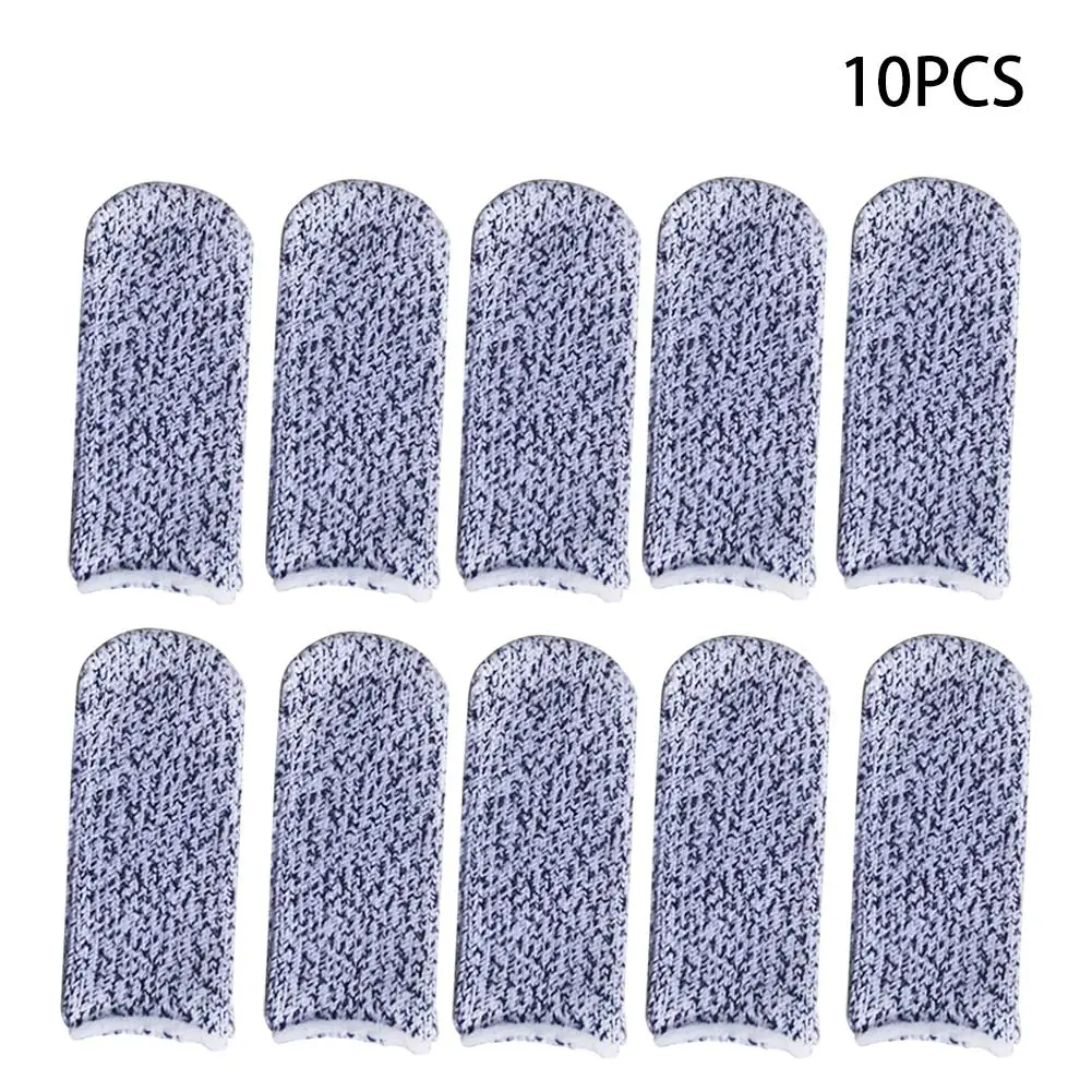 Kitchen Anti-Cut Finger Cover Peel Shell Vegetable Picking Cutting Finger Cover Protective Peel Fingertip Gloves Garden