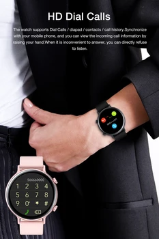 Smart Watch Men's Women Smartwatch IP68 Waterproof Watches Fitness Bracelet Heart Rate Monitor For Apple Samsung Android