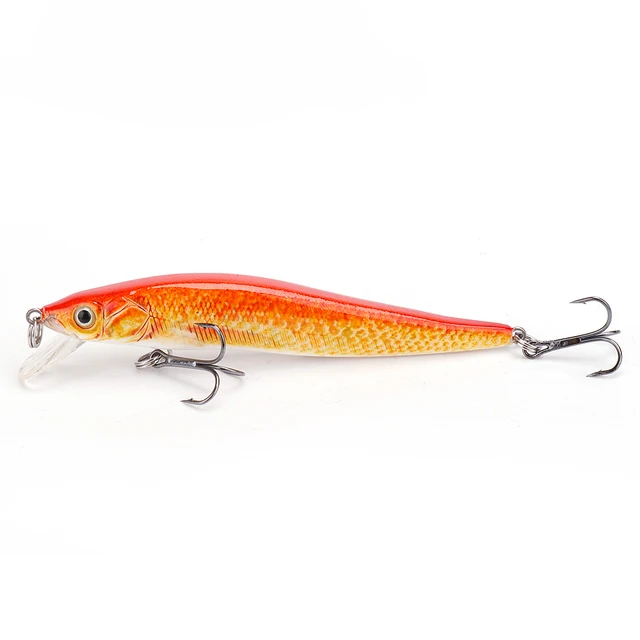 GOBASS Wobler Fishing Artificial Bait Jerkbait Wobblers For Pike Lure 65mm 2.4g Rattlins For Fishing Trout Lure Minnow Crankbait Color G