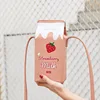 Universal Cartoom PU Leather Milk Mobile Phone Bag for Samsung S20 Plus Ultra S10 5G Shoulder bags Packet Parcel Phone pouch Bag ► Photo 3/6