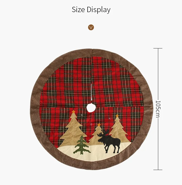 Adornos Arbol Navidad Рождественская елка юбка натальные Новогодние украшения годовое украшение