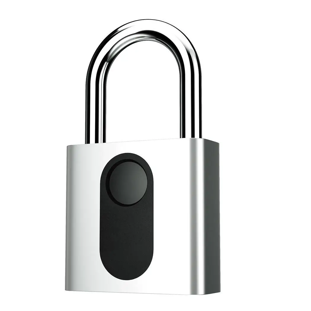 

USB Rechargeable Intelligent Keyless Digital Fingerprint Door, etc Lock 15 Home, Travel, Outdoor, etc IP65 7cm