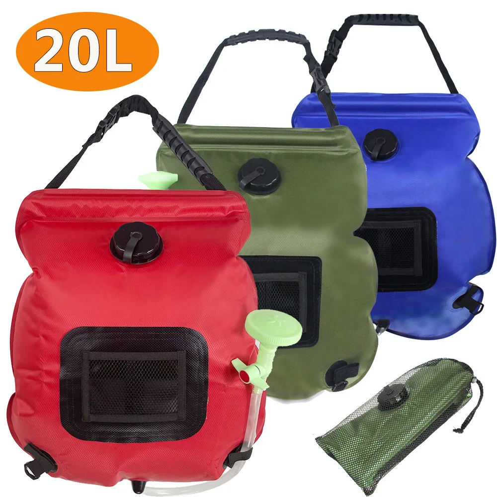 20L Camping Solar Shower Bag