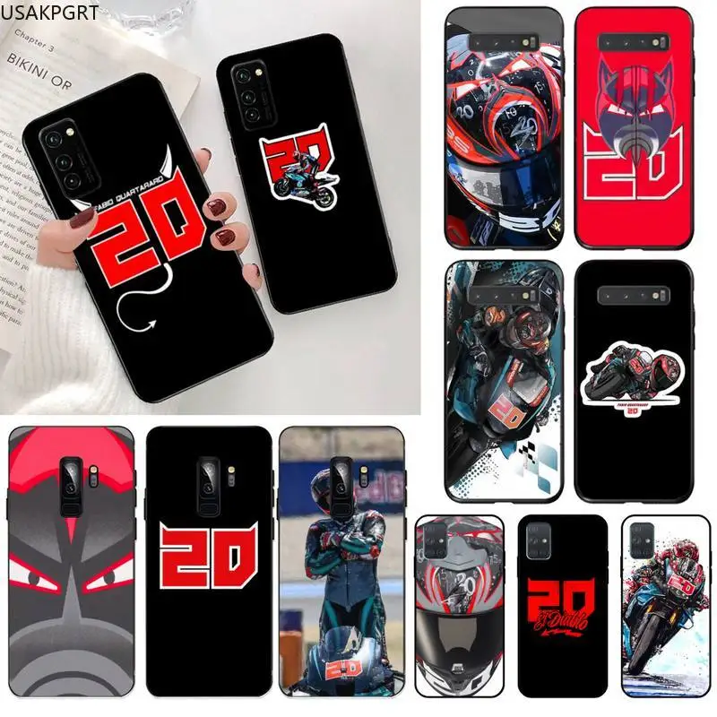 Mobli Pronox - Fabio Quartararo No. 20 Phone Case for Samsung S20 plus Ultra S6 S7 edge S8  S9 plus S10 5G lite 2020|Phone Case & Covers| - AliExpress