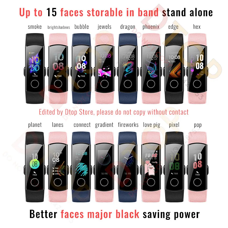 Смарт браслет Huawei Honor Band 5 с пульсометром и сенсорным экраном|Смарт-браслеты| |