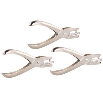 

KW-TRIO 3x Universal Hand-Held Punching Machines (Punch 8 Pages) Manual Punching Machine (Single Hole Punching)