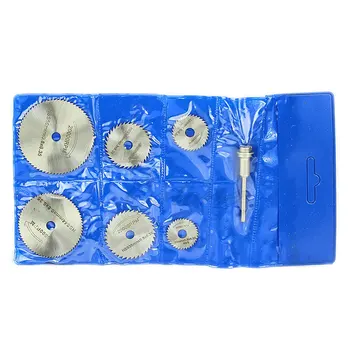 

7pcs Cutoff Circular Saw HSS Rotary Blade Cutting Rod Drill Power Tools