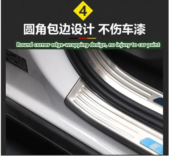 Приветственная педаль ограничена подходит для Volkswagen T-Cross, для T-Cross декоративные аксессуары из нержавеющей стали