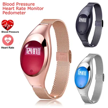 

Smart Wristband Bluetooth Fashion Android ios Blood Pressure Heart Rate Monitor Watch Smart Luxury Fitness barcelet Women D5