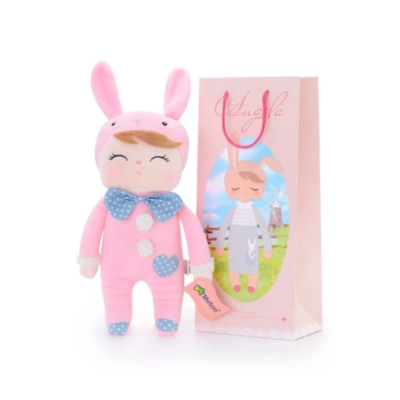 Ангела Подлинная Metoo кукла с коробкой kawaii Плюшевые мягкие животные детские