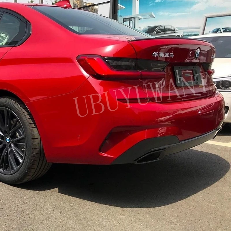 

For BMW G20 Spoiler Carbon Fiber Material M Style 2019 2020 320i 320D NEW 3 Series G20 Carbon Fiber Rear Trunk Wings
