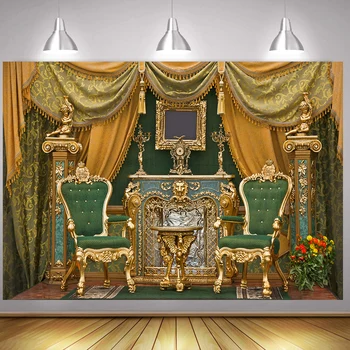 

Retro Chair Interior photo backdrop Scene Baby Shower Weding Photography Backgrounds Custom Photo Studio Photographic Backdrops