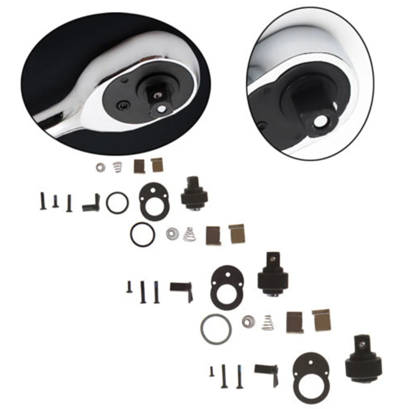 1/4 ''3/8'' 1/2 ''72 зубьев Трещоточный ключ, Ремонтный аксессуар, запасная часть, набор гаечных ключей, набор деталей, ручной инструмент, ремонтный набор