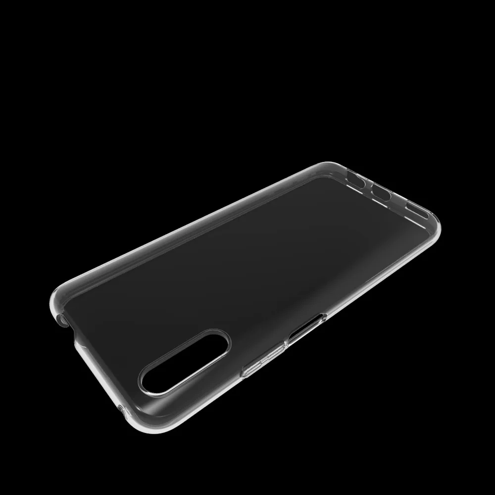 100 шт/партия прозрачный Гладкий мягкий чехол из ТПУ для huawei Honor 9X