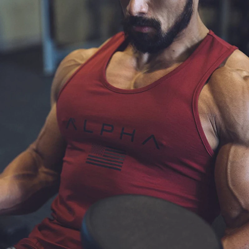 Мускулистый мужской спортивный свитер для фитнеса, брендовый мужской жилет из хлопка с принтом, модная спортивная одежда для отдыха на открытом воздухе, мужской жилет