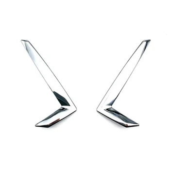 

for Toyota Raize 2020 Car Rear Fog Light Lamp Decor Cover Trim Strips Frame Sticker Accessories ABS Chrome