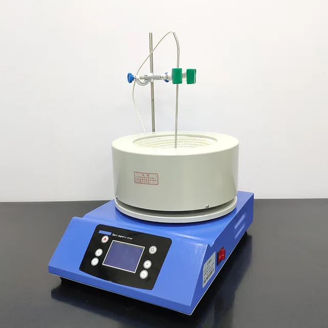 $319.6 Laboratory Heating Equipment Laboratory 2L Heating Hood Intelligent Electric Heating Jacket Magnetic Stirrer 220v / 110v