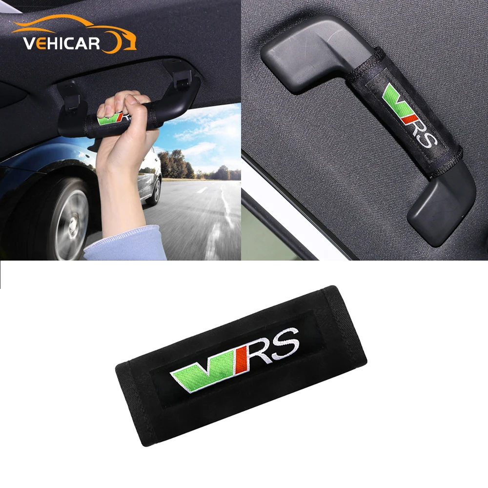 

VEHICAR Universal Car Armrest Handle Protector Cover For VRS Car Interior Handle Cover Accessories Prevent Bumps