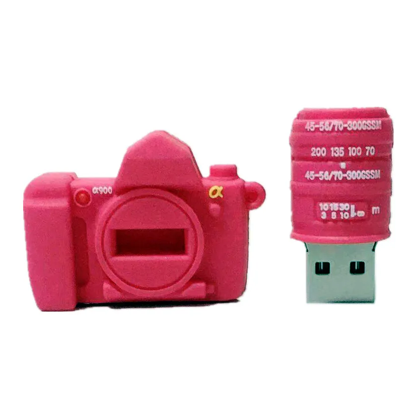 Usb флеш накопитель SLR 256 ГБ креативный мультяшный 64 карта памяти 4 8 16 32 128