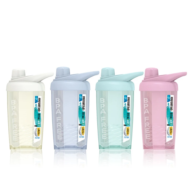 500ml Borraccia Hydro Flask Water Bottles Garrafas Gym Bottle Sport Garrafinha De Agua Gourde Bottles Botellas Bouteille Plastic