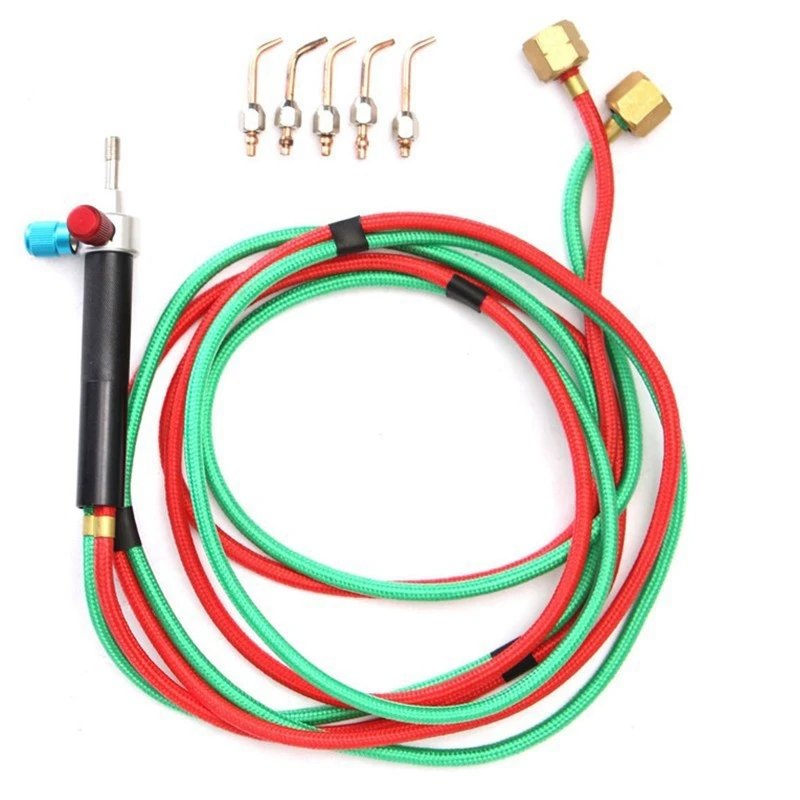 

Mini Gas Little Torch Welding Soldering Kit Oxygen Acetylene Welding Platinum Metal Stainless Steel Welding Soldering Tool