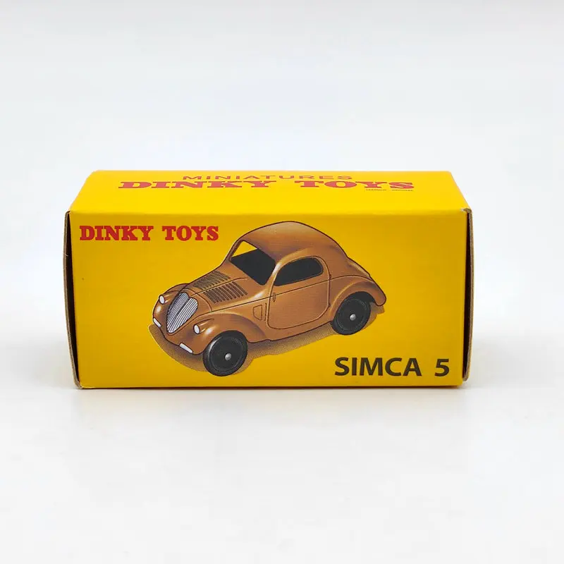 DeAgostini 1:43 Dinky Toys 35A Simca 5 Brown Diecast Models Limited Edition