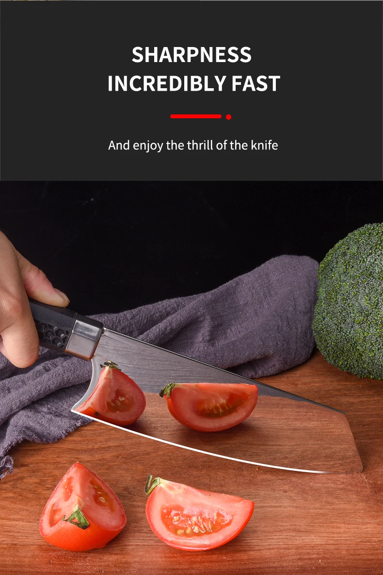 QVZ Chinese Kitchen Knife 4CR14 Stainless Steel Kitchen Knife Sharp Meat Cleaver Cooking Tool Slicing Knife Vegetable Knife QVZ Chinese Kitchen Knife 4CR14 Stainless Steel Kitchen Knife Sharp Meat Cleaver Cooking Tool Slicing Knife Vegetable Knife