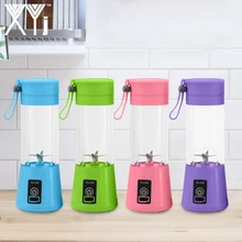 Портативный блендер для сока, USB соковыжималка, чашка, Многофункциональный миксер для фруктов, шесть лезвий, миксер, персональный блендер, чашка, блендеры для сока