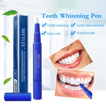 

BREYLEE Teeth Whitening Pen Brush Oral Hygiene Essence Dentistry Cleaning Tooth Care Removes Plaque Stains Serum Dental Tools