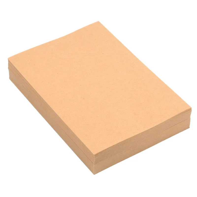 70-400gsm A4 крафт-бумага высокого качества A4 твердая крафт-бумага DIY Изготовление карточек ручной работы бумага толстый бумажный картон, плотный картон