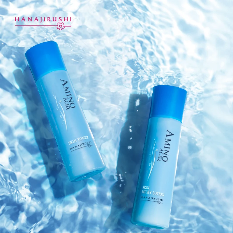 Baratos Juegos de loción de tóner de piel de aminoácidos HANAJIRUSHI, juego de emulsión de agua para maquillaje, hidratante antiedad, suavizante, 198ml