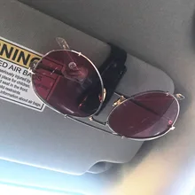 

Car sun visor sunglasses clip card ticket clip buckle pin box glasses accesso for Renault megane 2 3 duster/logan/captur C6 C8