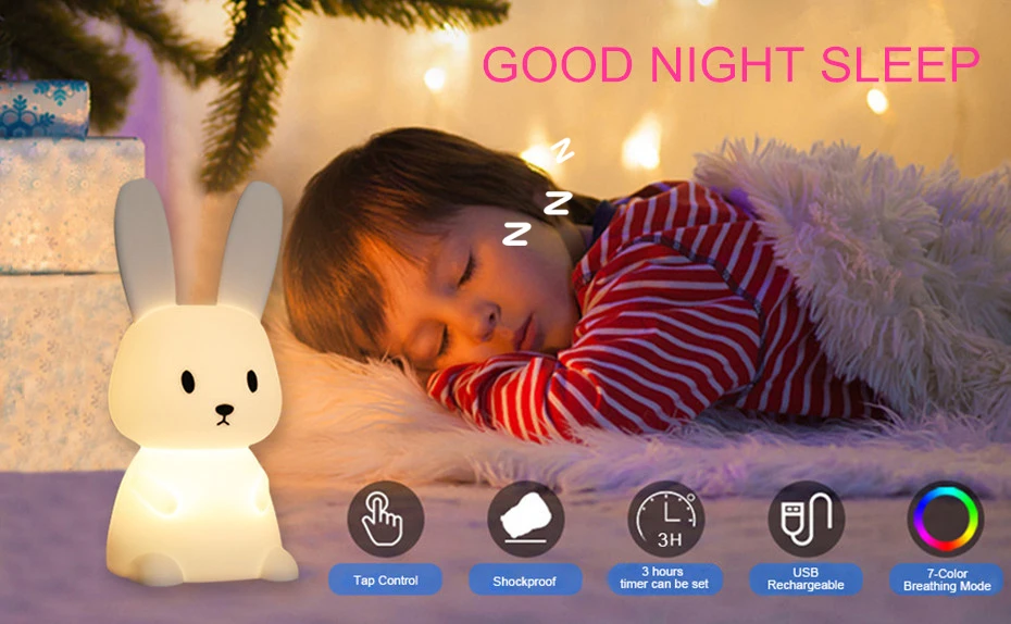 star night light LED Night Light Luz Nocturna Infantil Nachtlampje Voor Kinderen Bedroom Lamp Touch Sensor Room Decor Cute Gift for Kids Children star night light