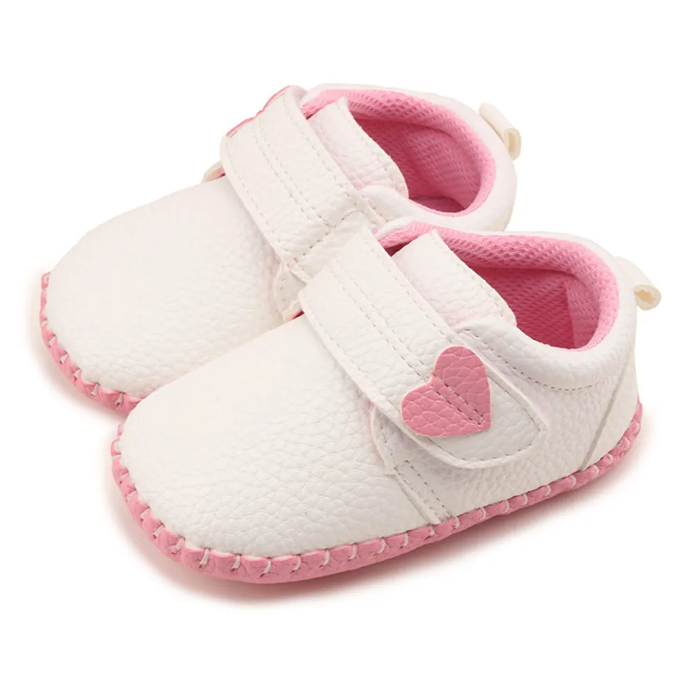 WEIXINBUY/унисекс; детские мокасины из искусственной кожи; обувь для кроватки; Babyslofjes Leer Attipas; детская обувь без застежки; обувь для первых ходунков