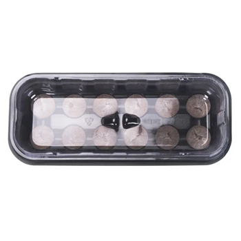 

Three-in-one seeding tray with 12 nutrient seedling plots novice gardening seed box